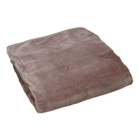 広電 電気掛敷き毛布 e angle select ブラウン／無地 EAB551GBM [EAB551GBM]