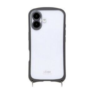 NATURAL�@design iPhone17�p �w�ʌ^�P�[�X I�DCOLOR �`���R�[�� IP25-61-ICSH01 [IP2561ICSH01]