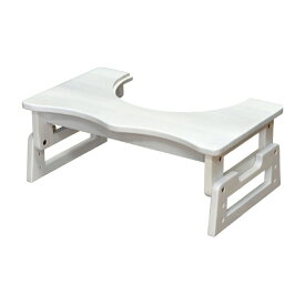 シモオカ プラティカトイレステップ ホワイトウォッシュ PNトイレステツプ295WH [PNトイレステツプ295WH]