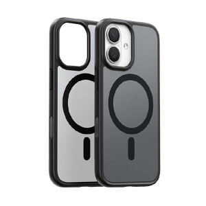 TORRAS iPhone17�p�����f��PC+TPU�P�[�X TORRAS GUARDIAN-MAG �u���b�N X00FX2892 [X00FX2892]