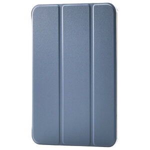 �G���R�� iPad mini(A17 Pro)�p�t���b�v�P�[�X ���^�y�� �w�ʃN���A 2�A���O�� �u���[�O���[ TB-A25SWVBG [TBA25SWVBG]