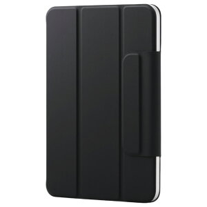 �G���R�� iPad mini(A17 Pro)�p�t���b�v�P�[�X �����^ �}�O�l�b�g���E �X���[�v�Ή� �u���b�N TB-A25SWVPF2BK [TBA25SWVPF2BK]