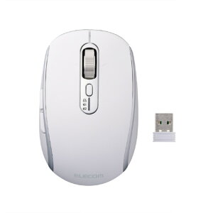 �G���R�� Precisionist USB����/Bluetooth�}�E�X[�`���g�t8�{�^��M�T�C�Y] �z���C�g M-PN10MBMSWH [MPN10MBMSWH]�yKNSY�z