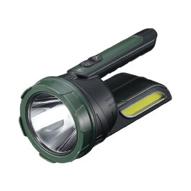 ヤザワ USB充電式LED強力ライト&ワークライト グリーン LA4S2104GN [LA4S2104GN]