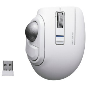 �G���R�� bitra USB����/Bluetooth�g���b�N�{�[�� [5�{�^��/�e�w����] �z���C�g M-MT1MRSWH [MMT1MRSWH]