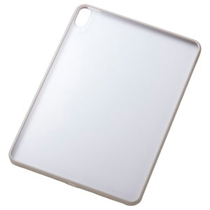 �G���R�� 11�C���`iPad Air(M3/M2)�p�N���A�P�[�X �y�� �J���[�G�b�W �w�ʃN���A �O���[�W�� TB-A25MTSLOGB [TBA25MTSLOGB]�yMAYP�z