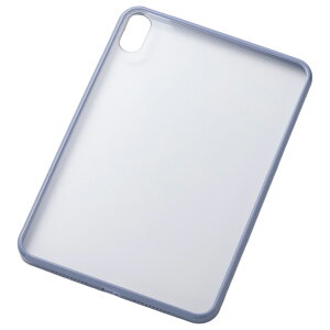 �G���R�� iPad mini(A17 Pro)�p�N���A�P�[�X �n�C�u���b�h �w�ʃN���A �u���[�O���[ TB-A25STSLOBG [TBA25STSLOBG]