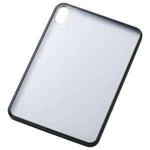 �G���R�� iPad mini(A17 Pro)�p�N���A�P�[�X �n�C�u���b�h �w�ʃN���A �u���b�N TB-A25STSLOBK [TBA25STSLOBK]