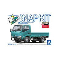 アオシマ 1/32 日野 デュトロ 平ボデー(ターコイズ) Aラクプラ23TEヒノデユトロヒラタ-コイズ [Aラクプラ…