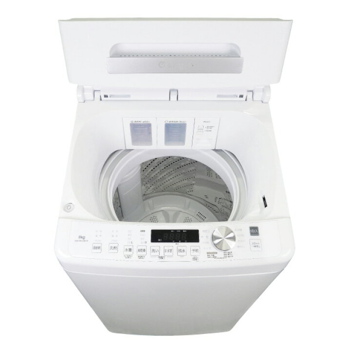 楽天市場】e angle 全自動洗濯機 ホワイト ANG-WM-D80-W [ANGWMD80W 