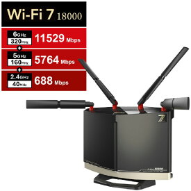 バッファロー 無線ルーター グラファイトブラック WXR18000BE10P [WXR18000BE10P]【RNH】