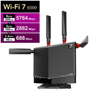 �o�b�t�@���[ �����e�@11be/ax/ac/n/a/g/b 5764+2882+688Mbps �u���b�N WXR9300BE6P [WXR9300BE6P]