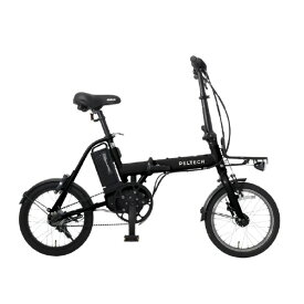 PELTECH X-MIN 36Vセンターモーターモデル 内装3段 折り畳みモデル マットブラック XRC-163L-MBK [XRC163LMBK]