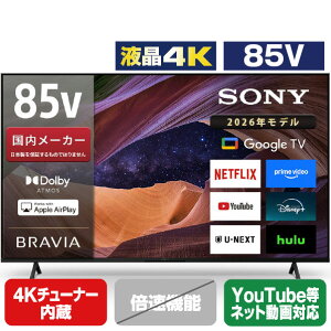 SONY 85�^ GoogleTV�Ή� 4K�t���e���r BRAVIA KJ-85X83L [KJ85X83L]�yRNH�z