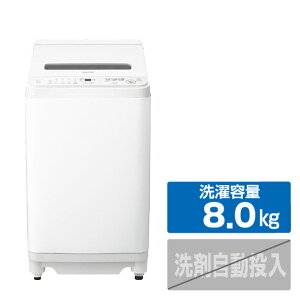 SHARP 8kg�C���o�[�^�[�S��������@ �z���C�g�n ES-GV8L-W [ESGV8LW]�yRNH�z