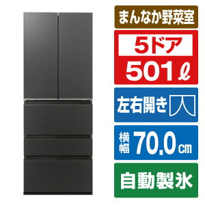 AQUA 501L 5�h�A�①�� �}�b�g�N���A�u���b�N AQR-TXA50A(K) [AQRTXA50AK]�yRNH�z