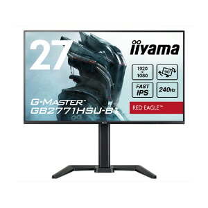 iiyama 27�^ IPS�����p�l��(FAST IPS)�t��HD �Q�[�~���O�t���f�B�X�v���C �u���b�N GB2771HSU-B1 [GB2771HSUB1]�yRNH�z