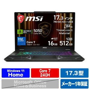 MSI Cyborg-17-B2RWEKG-6669JP �I�f�b�Z�C�O���C & �X�P���g�� CYBORG17B2RWEKG-6669JP [CYBORG17B2RWEKG6669JP]