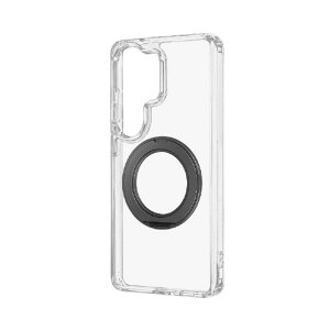 MS�\�����[�V�����Y Galaxy S26 Ultra�p�ϏՌ��n�C�u���b�h�P�[�X�uUTILO Hybrid mag swing�v �N���A/�u���b�N LN-26SG2CTHMSBK [LN26SG2CTHMSBK]