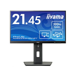 �}�E�X�R���s���[�^�[ 21�D45�^ IPS���� �t��HD ���~�t���f�B�X�v���C iiyama �u���b�N XUB2293HSU-B7 [XUB2293HSUB7]�yRNH�z
