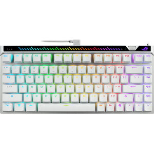 ASUS ROG Falchion Ace 75 HE Gaming Keyboard White �z���C�g ROGFALCHION75HEHFX2XWH [ROGFALCHION75HEHFX2XWH]