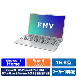 �x�m�� 15�D6�^�t��HD/Ryzen5/Radeon�O���t�B�b�N�X/������16GB/��256GB SSD/DVD/WiFi 6E FMV Note A �t�@�C���V���o�[ FMVA500L1S [FMVA500L1S]�yRNH�z