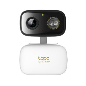 TP-Link �����O���p �p���`���gWi-Fi�J���� 3K 500����f �X�}�[�gAI���m (�l���E�y�b�g�E�ԁE�Ԃ����̋�����)�f�X�N�E�ǖʁE�V��E�x���ɐݒu�\ IP65 TAPO C236 [TAPOC236]