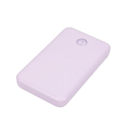 MOTTERU モバイルバッテリー 10000mAh ペールアイリス MOT-MB10005-PU [MOTMB10005PU]