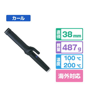 ���[�l�W���p�� Agetuya URU �J�[���w�A�A�C���� 38mm �u���b�N AG-0007-BK [AG0007BK]