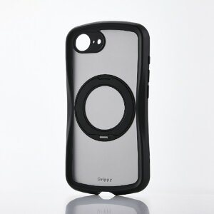 �G���R�� iPhone 17e/16e�p Grippy �n�C�u���b�h�P�[�X �t���[���J���[ �Ɍ� MAGKEEP �X�^���h �u���b�N PM-A25SGRSTKMBK [PMA25SGRSTKMBK]