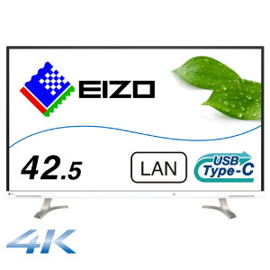 EIZO 42�D5�^�t�����j�^�[ FlexScan EV4340X �z���C�g EV4340X-WT [EV4340XWT]�yRNH�z