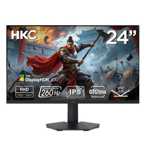 HKC �t���f�B�X�v���C Gaming Monitor G24H3D [G24H3D]