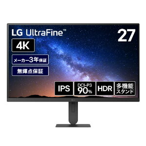 LG�G���N�g���j�N�X 27�^ �t���f�B�X�v���C LG UltraFine 27U710B-B [27U710BB]�yRNH�z