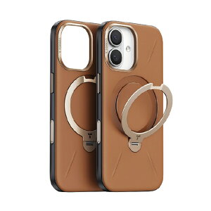 TORRAS iPhone17�p �����f��PC�{TPU�P�[�X TORRAS OSTAND Q3 ���U�[�g�[�� �u���E�� X00FX3072 [X00FX3072]