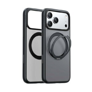 TORRAS iPhone17 Pro Max�p �����f��PC+TPU�P�[�X TORRAS OSTAND PRO �u���b�N X00FX2921 [X00FX2921]