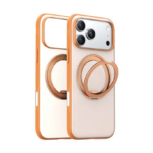 TORRAS iPhone17 Pro Max�p �����f��PC+TPU�P�[�X TORRAS OSTAND O3 FITNESS �I�����W X00FX2938 [X00FX2938]
