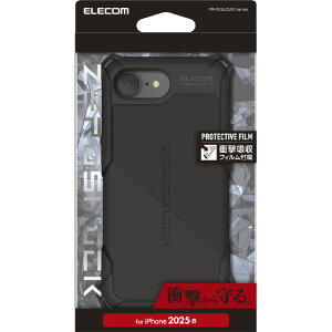 �G���R�� iPhone17e/16e�p ZEROSHOCK �P�[�X �u���b�N PM-A25SZEROBK [PMA25SZEROBK]�yJLMP�z