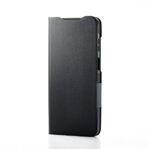 �G���R�� Galaxy A25 5G(SC-53F)�p�\�t�g���U�[�P�[�X ���^ ���Εt �u���b�N PM-G253PLFUBK [PMG253PLFUBK]