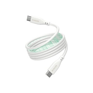 �G���R�� �܂Ƃ܂�}�O�l�b�g�P�[�u��(USB Type-C - USB Type-C/���b�V��) 1m �z���C�g MPA-CCTMG10WH [MPACCTMG10WH]