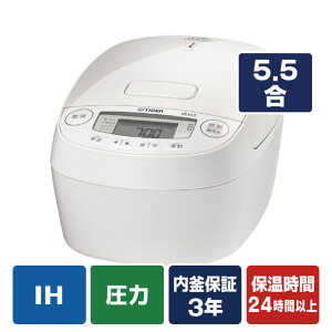 �^�C�K�[ ����IH�W���[���ъ� �O���X�z���C�g JPV-M100WG [JPVM100WG]�yRNH�z