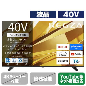 TVS REGZA �n�C�r�W�������O�U 40V�^ 40V35T [40V35T]�yRNH�z