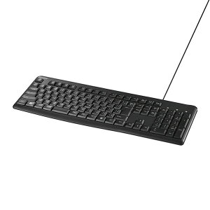 �o�b�t�@���[ USB�ڑ� �L���X�^���_�[�h�L�[�{�[�h �u���b�N BSKBU110BK [BSKBU110BK]