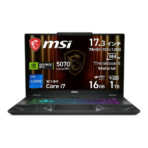 MSI �m�[�g�p�\�R�� Cyborg 17 B13W �I�f�b�Z�C�O���C & �X�P���g�� CYBORG17B13WGKG-2759JP [CYBORG17B13WGKG2759JP]