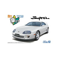 アオシマ JZA80 スープラ 1996 スーパーホワイトII Aラクプラ08GGZJA80ス-プラSW2 [Aラクプラ08GGZJA80ス…