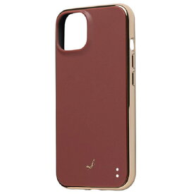 Hamee iPhone 14用耐衝撃ケース salisty コーラルレッド 41-944653 [41944653]