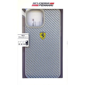 �G�A�[�W�F�C iPhone 13 Pro Max�p���A���J�[�{�� �w�ʃP�[�X FERRARI �V���o�[ FEHCP13XFCASI [FEHCP13XFCASI]