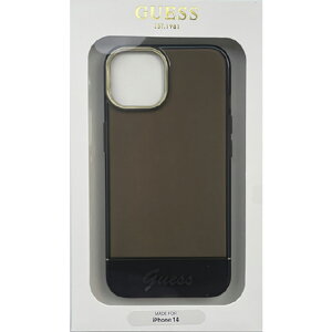 GUESS iPhone 14�p�_�u�����C���[ �w�ʃP�[�X �u���b�N GUHCP14SHGCOK [GUHCP14SHGCOK]