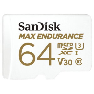 TfBXN MAX ENDURANCE ϋv microSDXCJ[h(64GB) SDSQQVR-064G-JN3ID [SDSQQVR064GJN3ID]