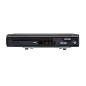 グリーンハウス HDMI対応据え置き型DVDプレーヤー ブラック GH-DVP1J-BK [GHDVP1JBK]【RNH】