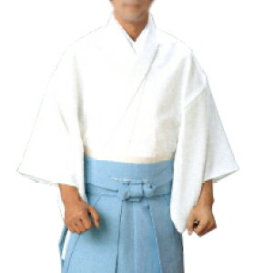 神職用白衣(綿ポリ) S・M・L・LL寸